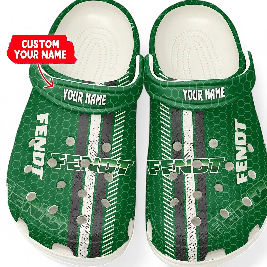 Personalized Heavy-Duty Field Tractor Design Clog, Full Print Slip-On Footwear Gift for Car Lovers CAR820 - White