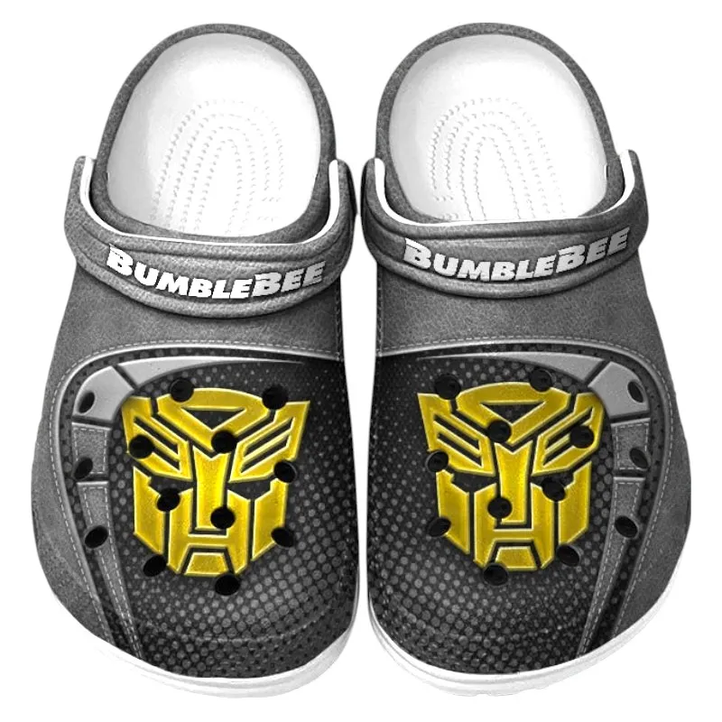 Personalized Iconic Car Design Clog, Full Print Slip-On Footwear Gift for Car Lovers CAR177 - Gray