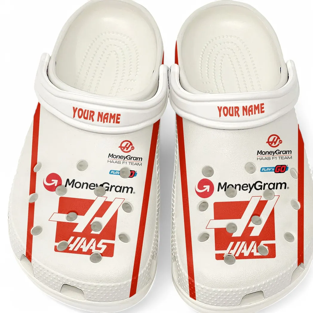 Personalized Performance Car Design Clog, Full Print Slip-On Footwear Gift for Car Lovers CAR421 - White