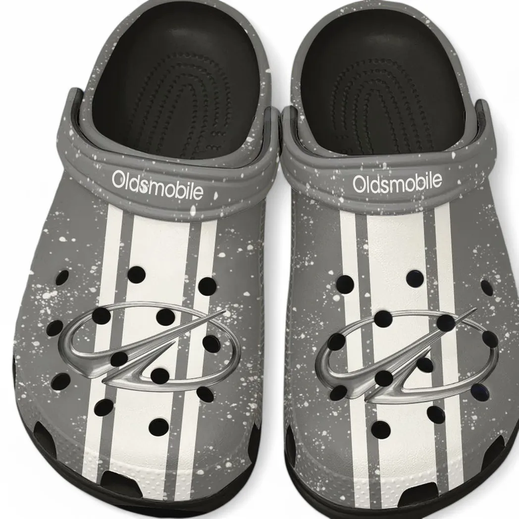 Personalized Retro Coupe Design Clog, Full Print Slip-On Footwear Gift for Car Lovers CAR620 - Black