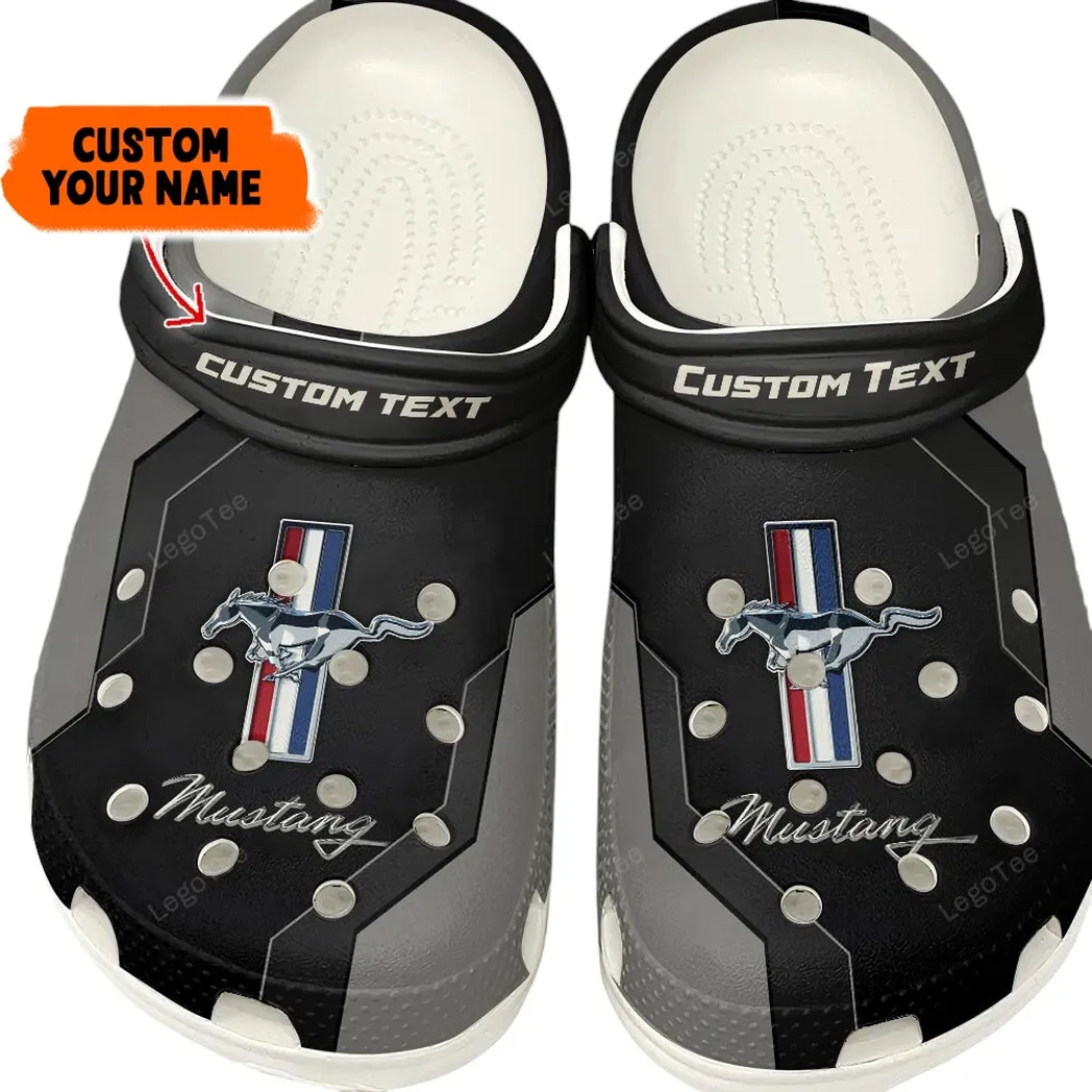 Personalized Road Trip Car Design Clog, Full Print Slip-On Footwear Gift for Car Lovers CAR140 - Gray