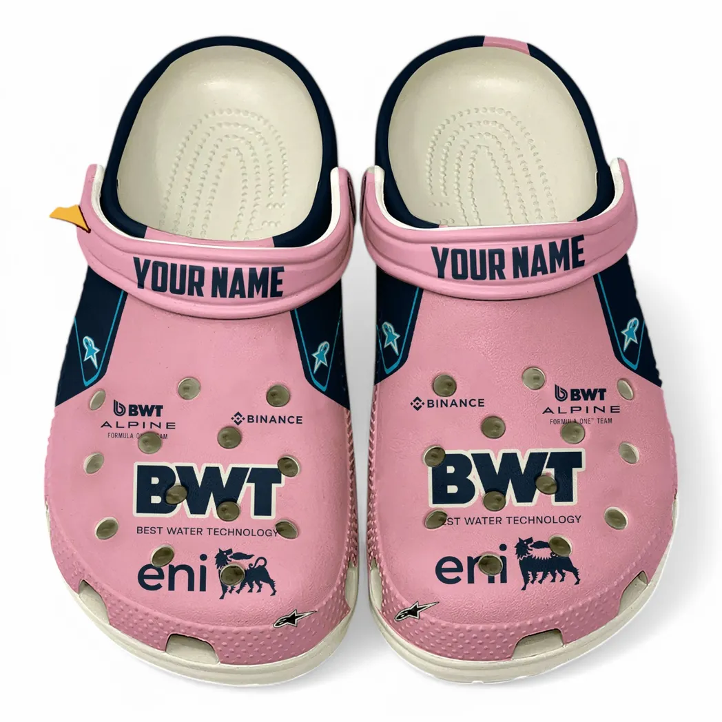 Personalized Sports Car Design Clog, Full Print Slip-On Footwear Gift for Car Lovers CAR417 - White