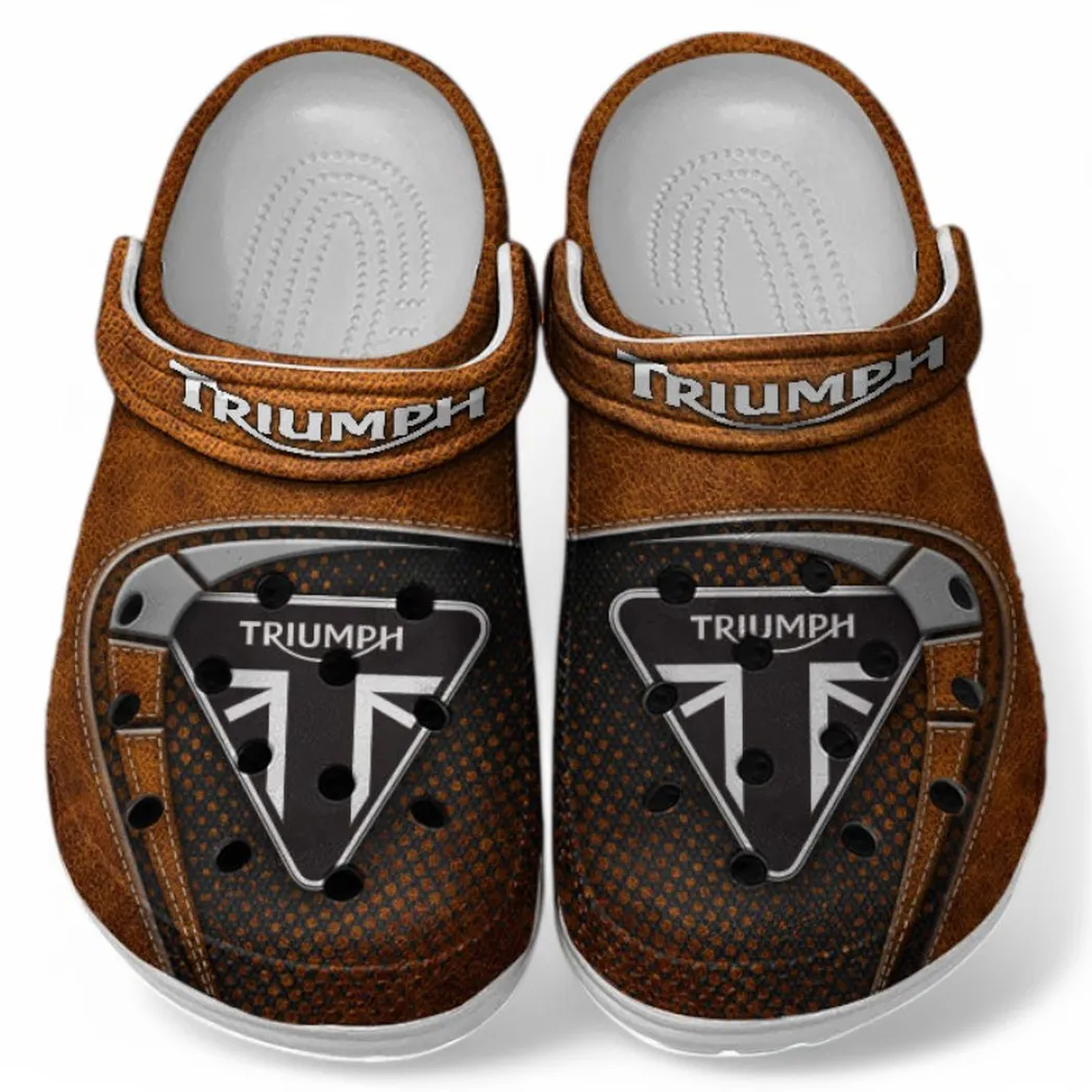 Personalized Timeless Cruiser Design Clog, Full Print Slip-On Footwear Gift for Car Lovers CAR183 - Orange