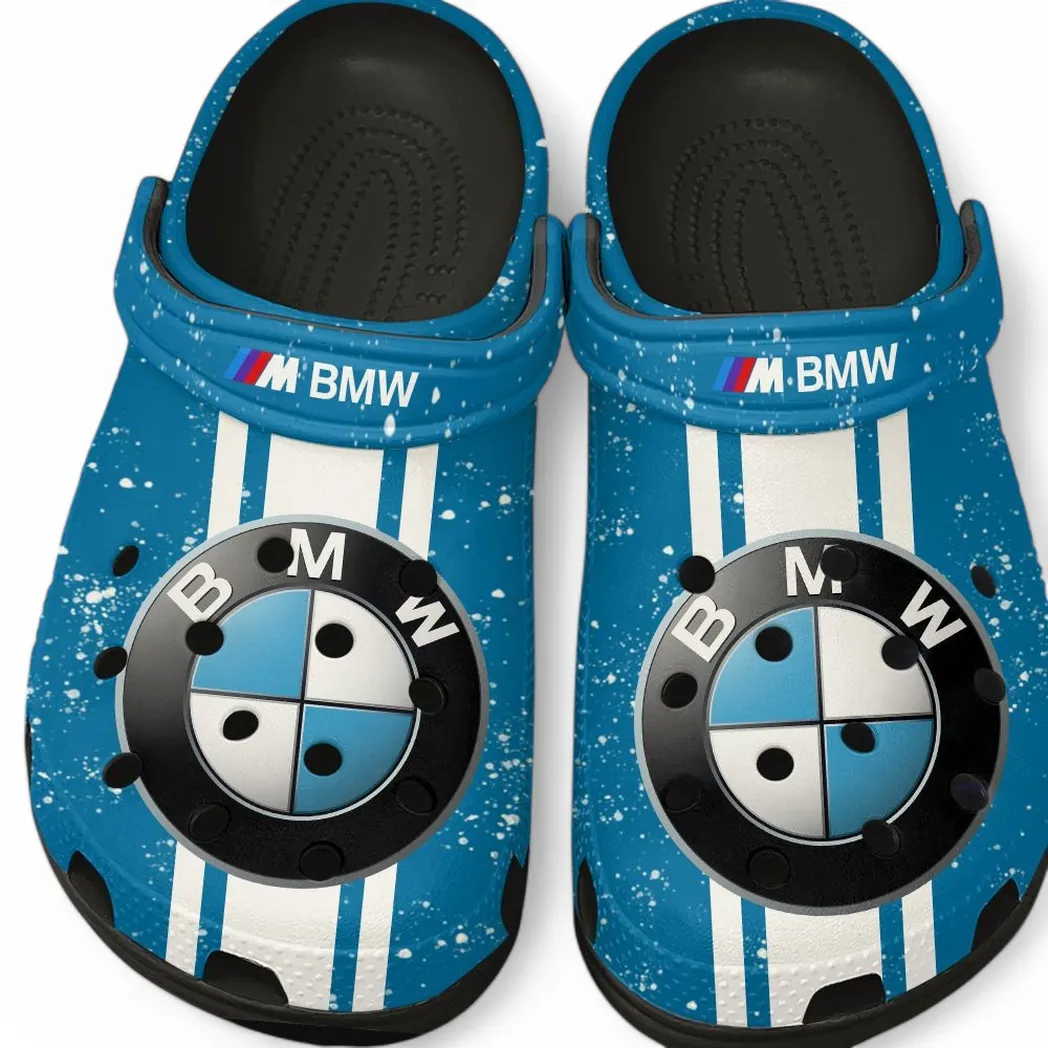 Personalized Urban Luxury Auto Design Clog, Full Print Slip-On Footwear Gift for Car Lovers CAR620 - Black