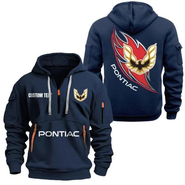 Collectible Vehicle Hoodie Half Zipper, All Over Print Hoodie Gift For Collectible Vehicle Enthusiasts CAR170 - Navy