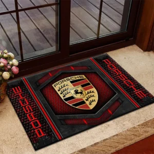 Performance Car Doormat, All Over Print Doormat For Car Fans CAR135 - Red