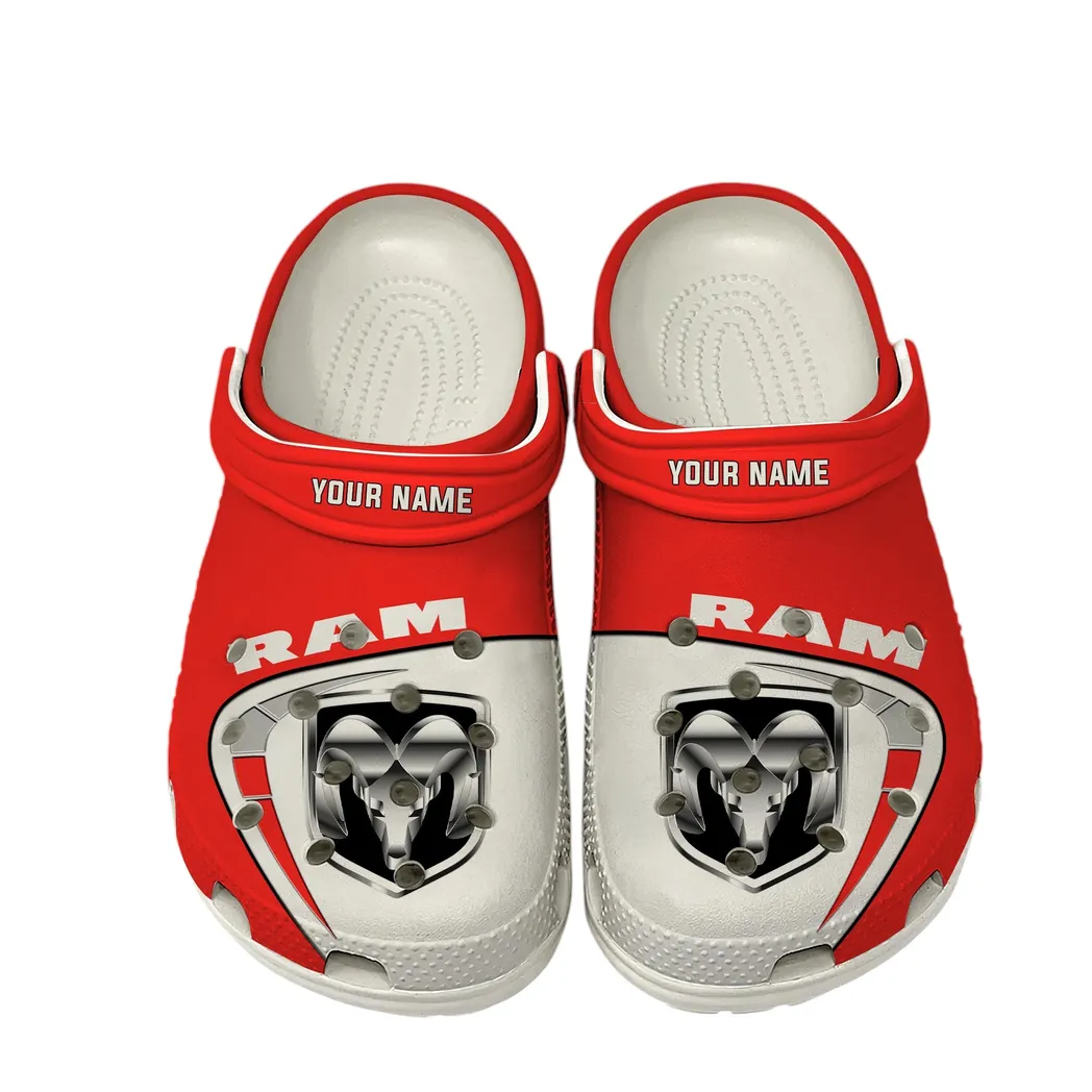 Power Pickup Line Lover’s All Over Print Clog, Slip-On Shoes for Daily Comfort and Garage Style CAR168 - White