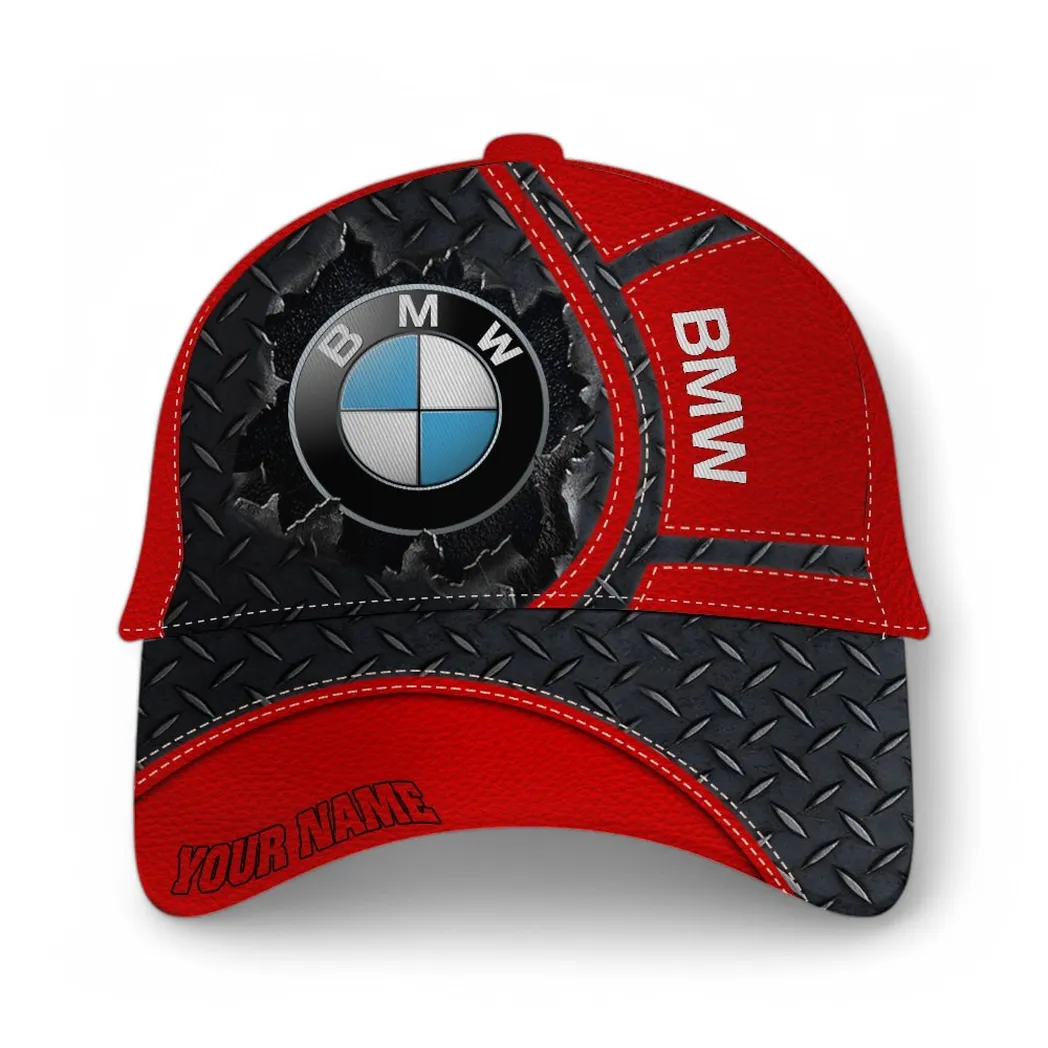Premium Sedan Classic Cap, Bold Road Baseball Cap For Auto Owners CAR490 - Red