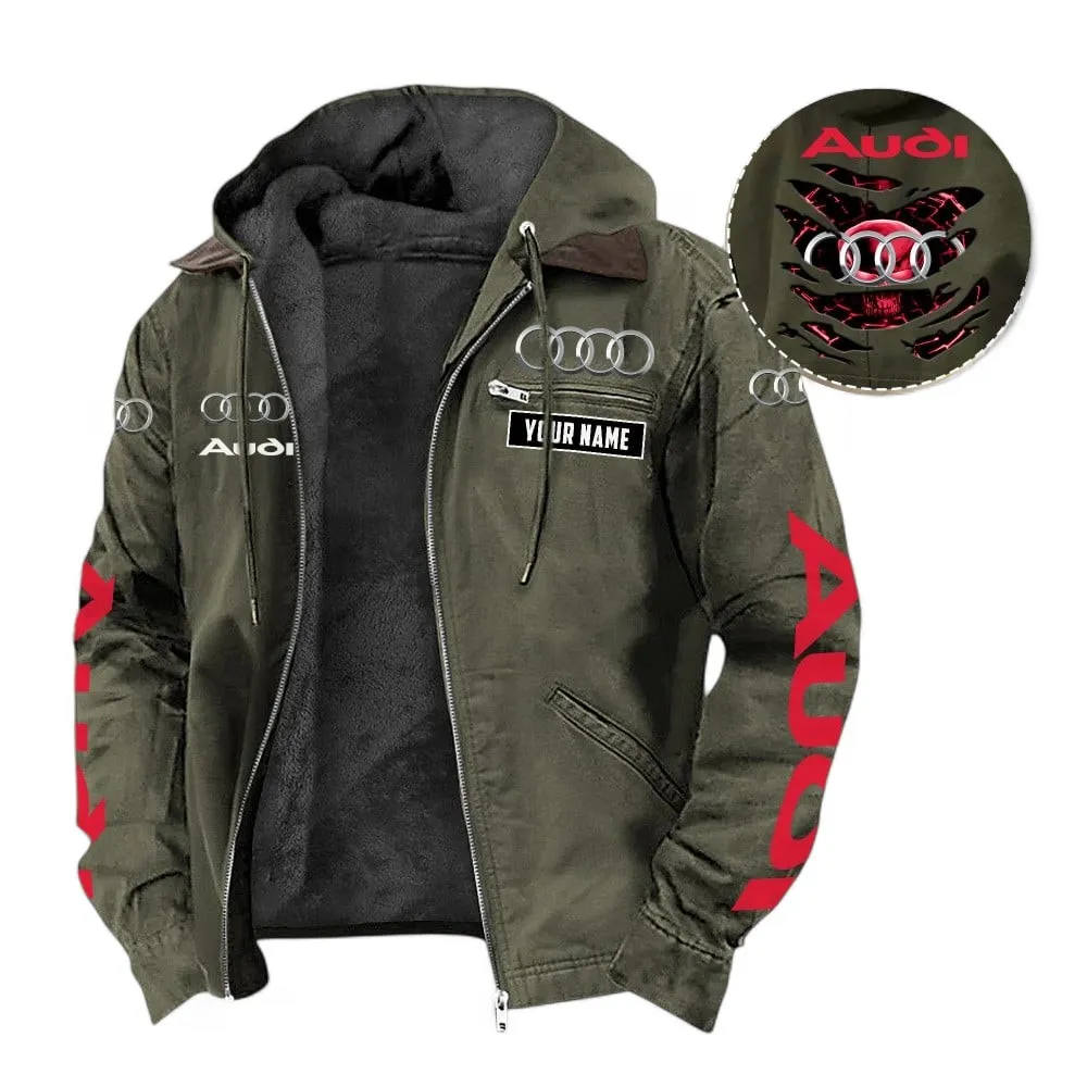 Premium Vehicle Hooded And Flannel Hoodie, Casual Street-Ready Hoodie For Car Lovers CAR391 - Green