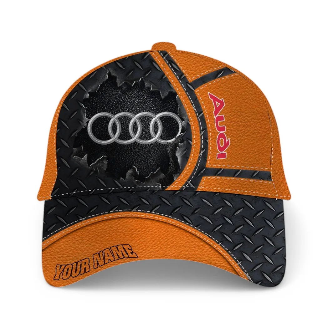 Prestige Car Classic Cap, Street Style Baseball Cap For Auto Collectors CAR490 - Orange