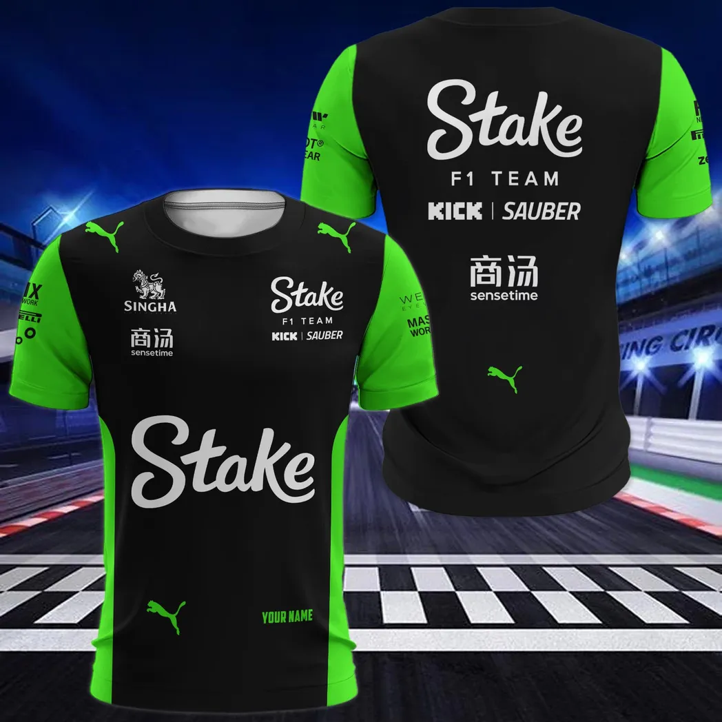 Racing Car T-Shirt 3D Print, Rider Squad T-Shirt CAR418