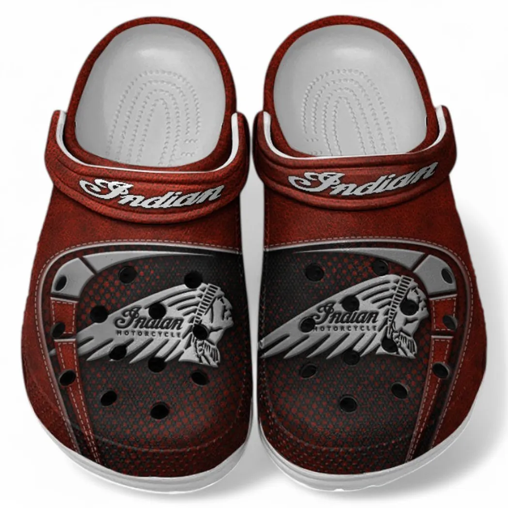 Red Custom Old-School Cruiser All Over Print Clog, Car Culture Inspired Footwear Gift for Men and Women CAR183