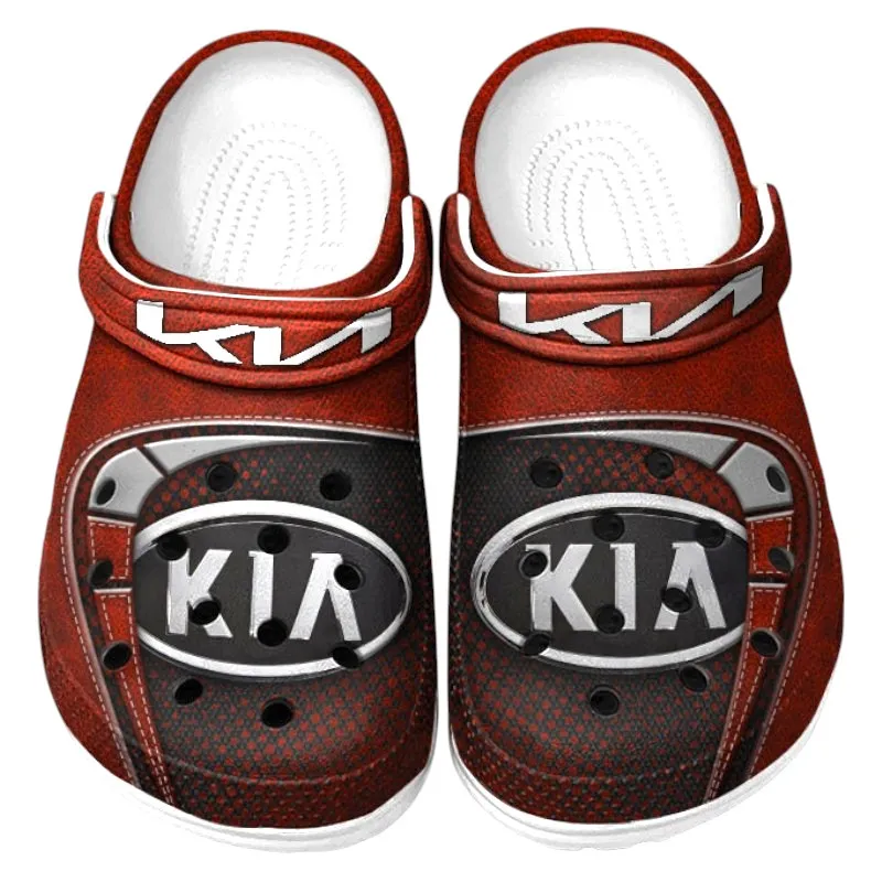 Red Edition Car Inspired All Over Print Clog, Perfect Gift Footwear for Automotive Enthusiasts CAR177