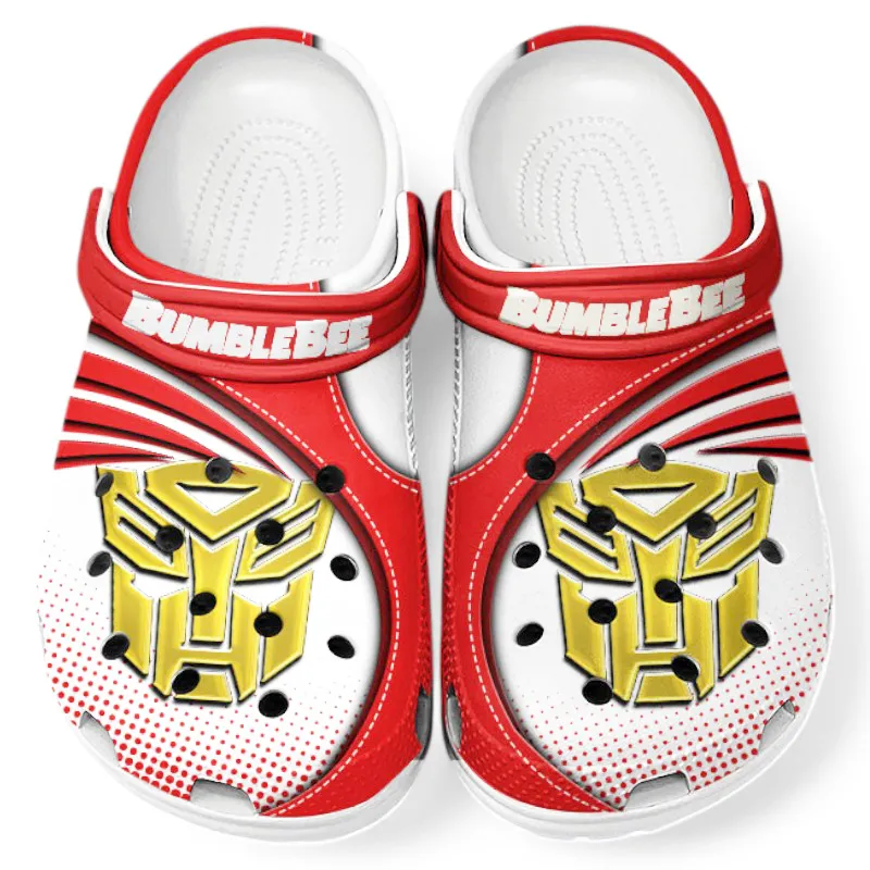Red Edition Fun Ride Inspired All Over Print Clog, Perfect Gift Footwear for Automotive Enthusiasts CAR181