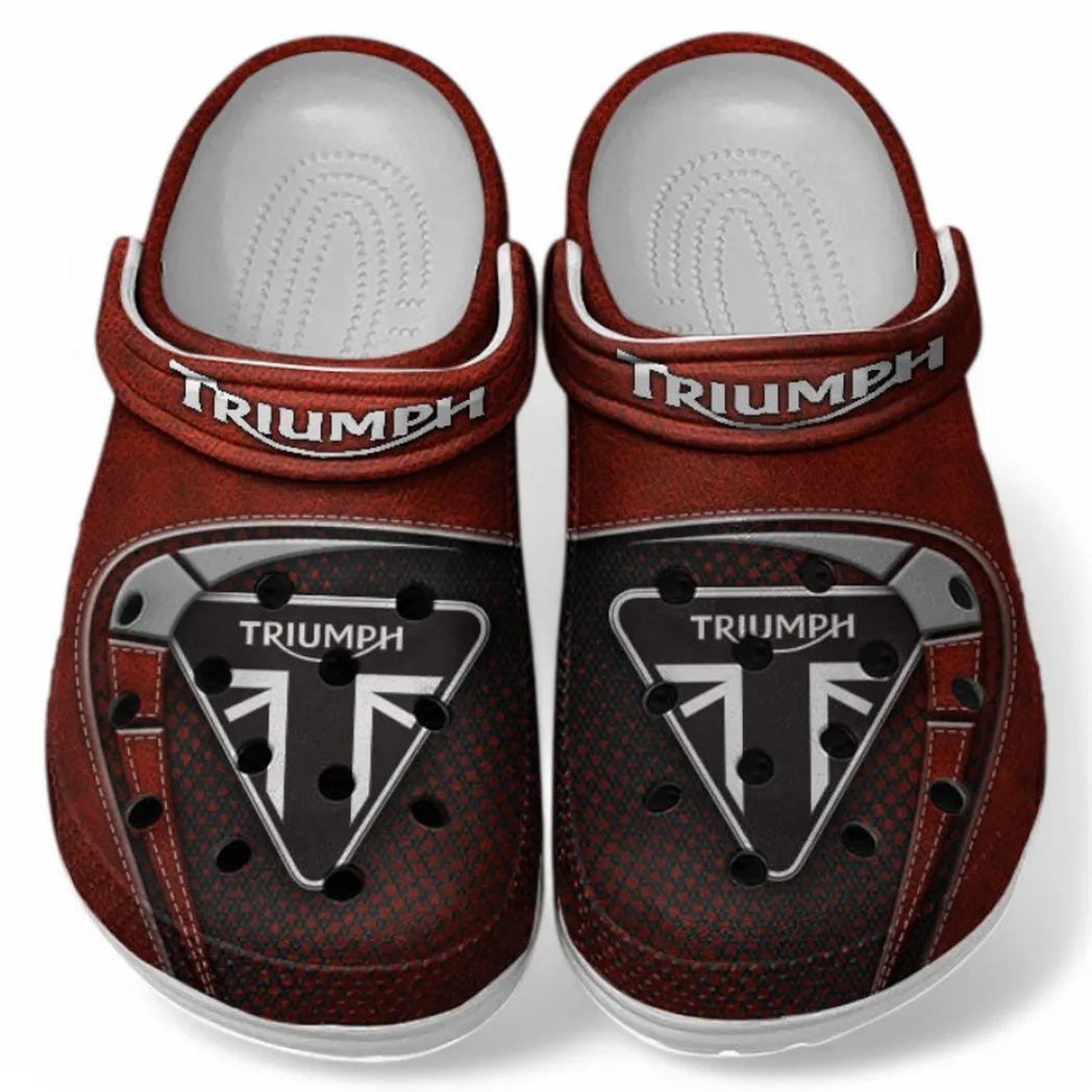 Red Edition Vintage Speedster Inspired All Over Print Clog, Perfect Gift Footwear for Automotive Enthusiasts CAR183