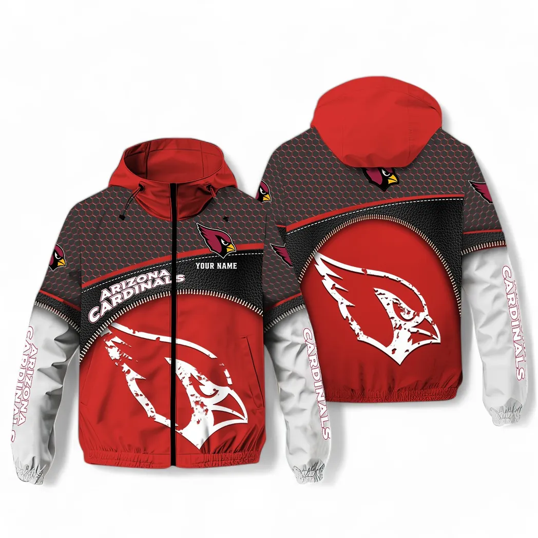 Red Talons Windbreaker Jacket, Game Day Windbreaker Jacket NFL191 - Red