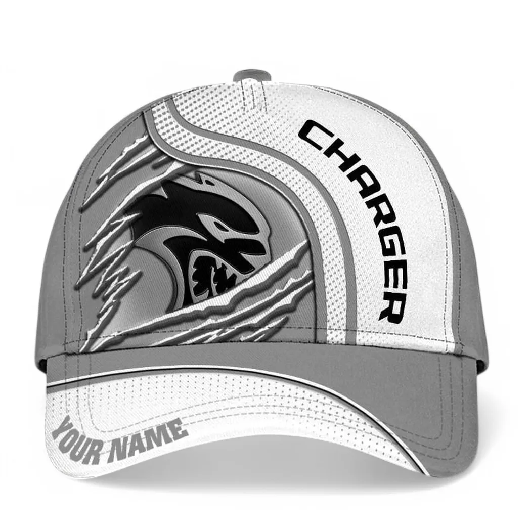Retro-Inspired Sedan Classic Cap, Petrolhead Baseball Cap For Auto Owners CAR500 - White