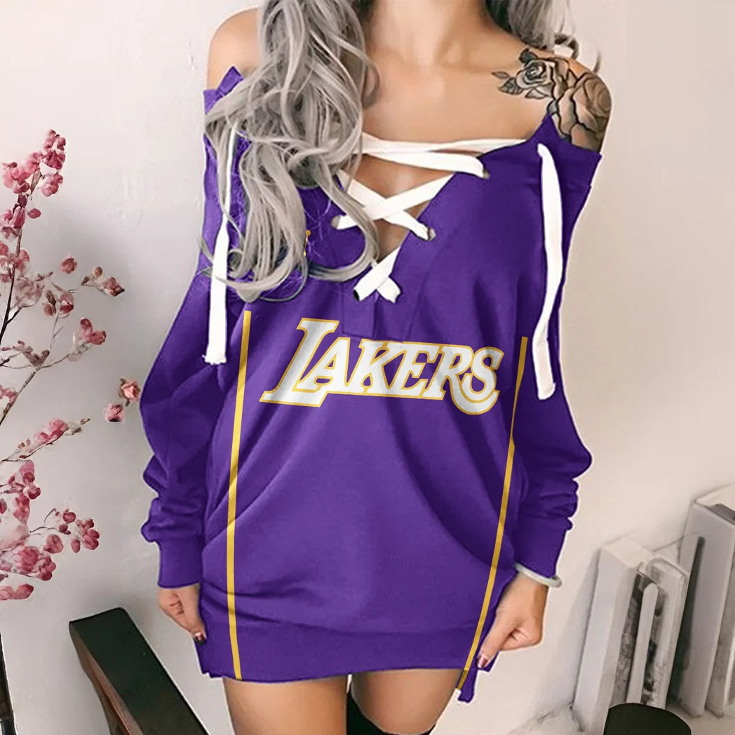 Rising Fan Pride Lace-Up Sweatshirt For Women, Bold Lace-Up Hoodie HVN1277