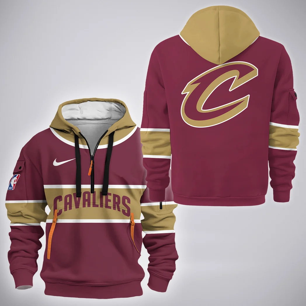 Rising Fan Spirit Hoodie Half Zip 3D, Casual Sport Half-Zip Hoodie HVN1275