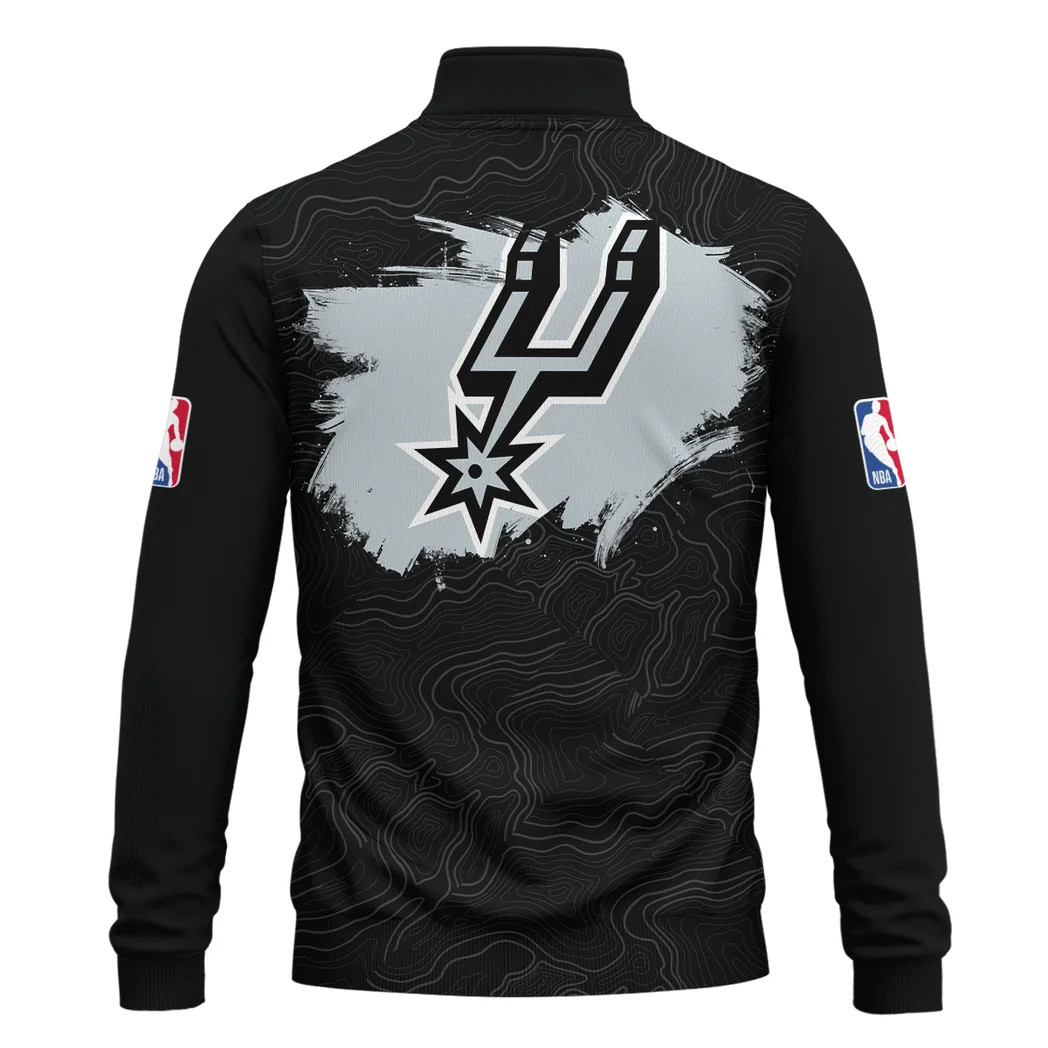 Rising Game Fans Quarter-Zip Sweatshirt, Athletic Spirit Quarter-Zip Wear HVN1276 - Image 3