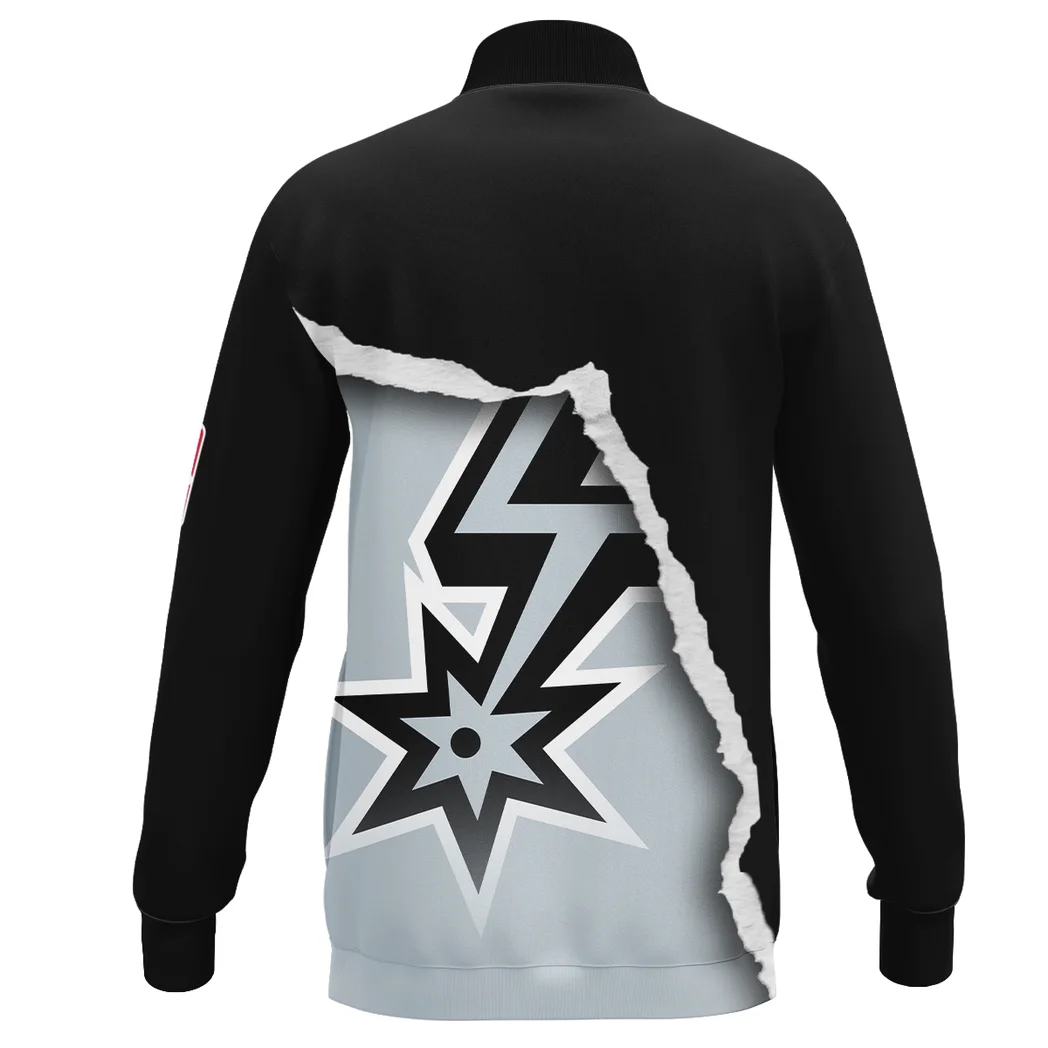 Rising Game Fans Stand Collar Jacket, Sport Lifestyle Premium Comfort Jacket HVN1273 - Image 3