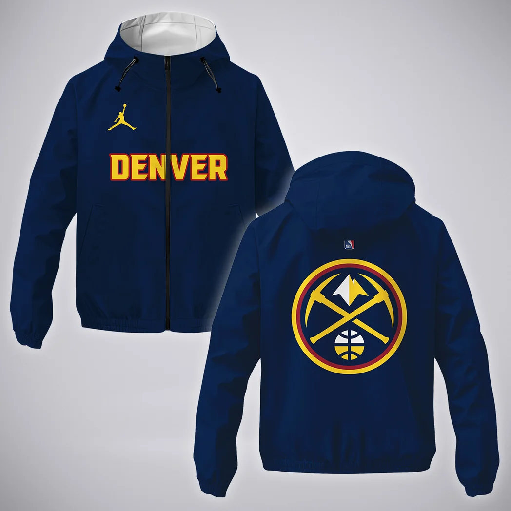 Rising Hoop Culture Windbreaker Jacket, Game Day Waterproof Jacket HVN1277