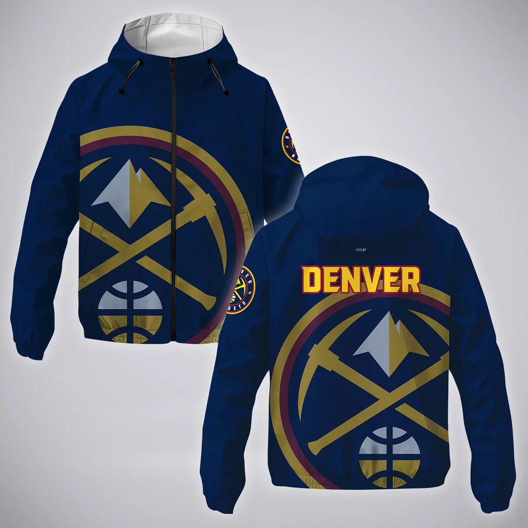 Rising Hoop Culture Windbreaker Jacket, Game Day Waterproof Jacket HVN1278