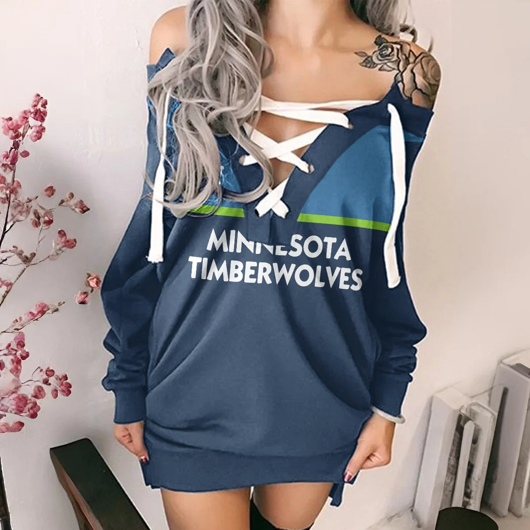 Rising Slam Pride Lace-Up Sweatshirt For Women, Trendy Streetwear Hoodie Dress HVN1277