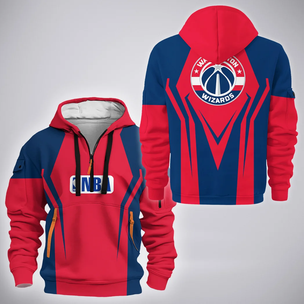 Rising Sport Energy Hoodie Half Zip 3D, True Fan Hoodie HVN1274