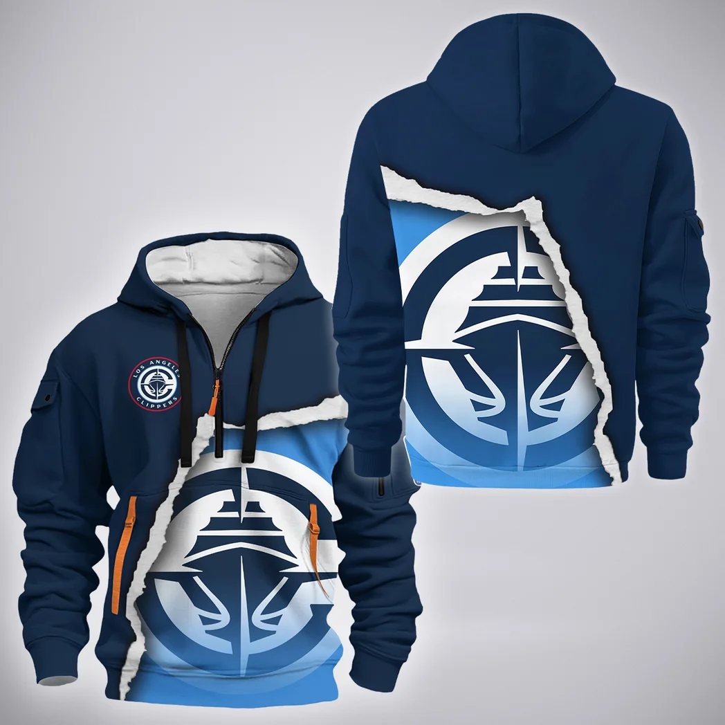 Rising Sport Fans Hoodie Half Zip 3D, True Fan Hoodie HVN1273