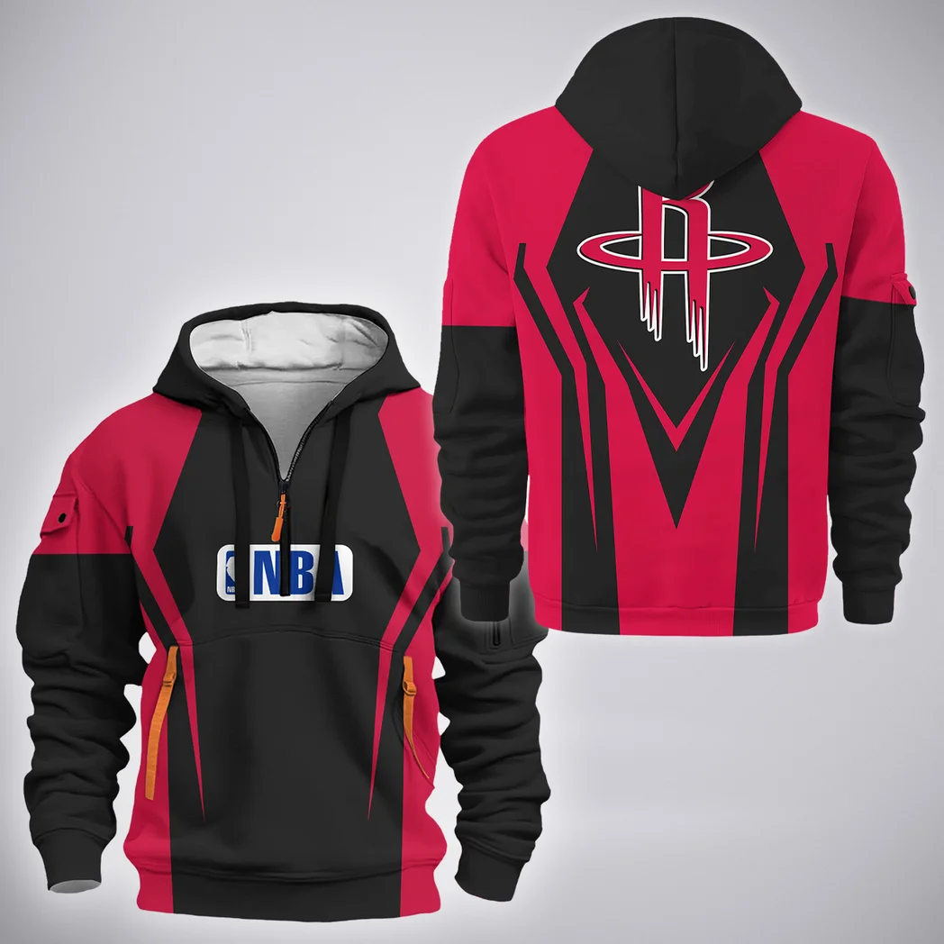 Rising Sport Spirit Hoodie Half Zip 3D, Supporter Spirit Hoodie HVN1274