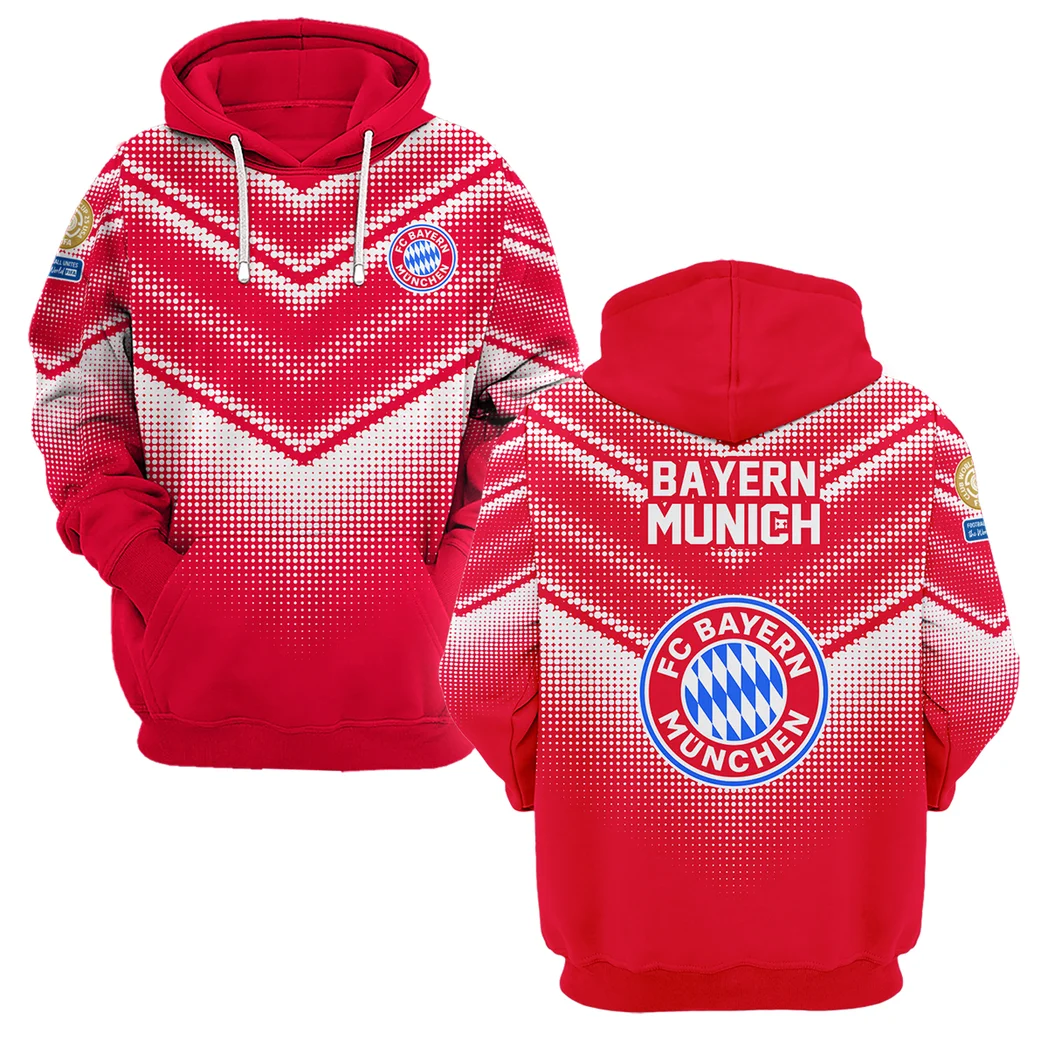 Rot-Weißer Stolz Hoodie, Ride Ready Pullover Hoodie HVN1065BM