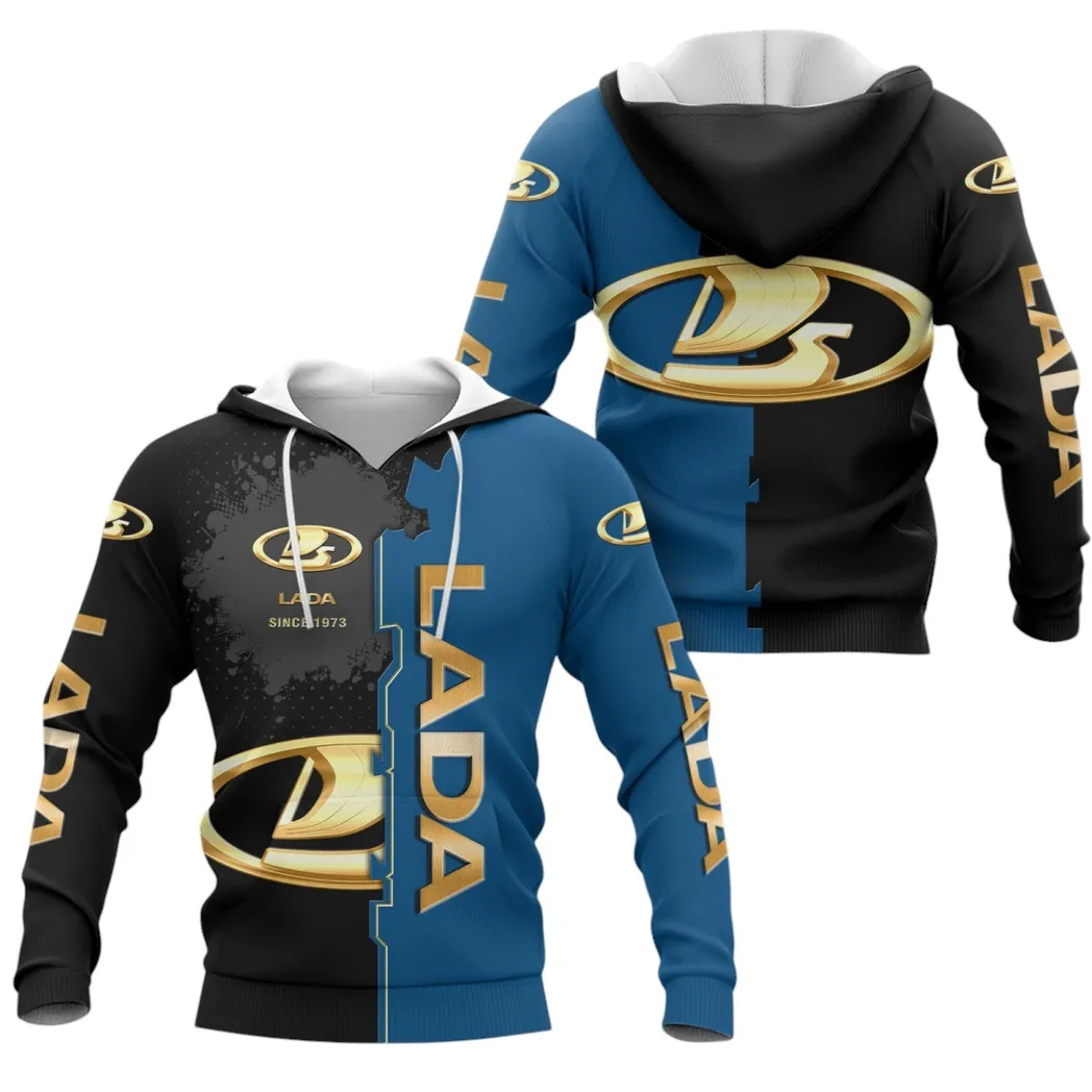 Sedan Hoodie 3D Print, Ride Ready Pullover Hoodie CAR440