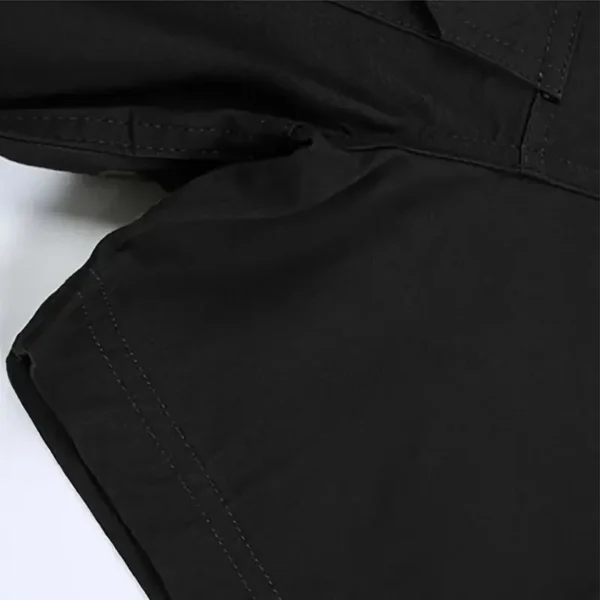 Adventure Motorbike Exclusive Logo Short Sleeved Shirt, Gift For Adventure Motorbike Enthusiasts CAR444 - Black - Image 4