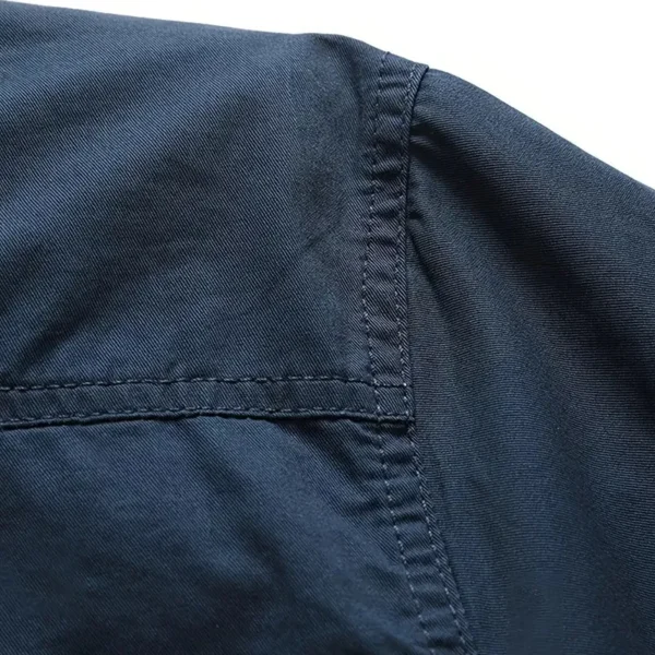Worksite Legend Exclusive Logo Short Sleeved Shirt, Gift For Worksite Legend Enthusiasts CAR444 - Dark Blue - Image 4