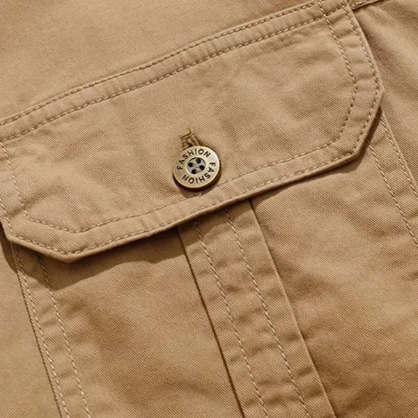 Timeless Motorcycle Exclusive Logo Short Sleeved Shirt, Gift For Timeless Motorcycle Enthusiasts CAR444 - Khaki - Image 3
