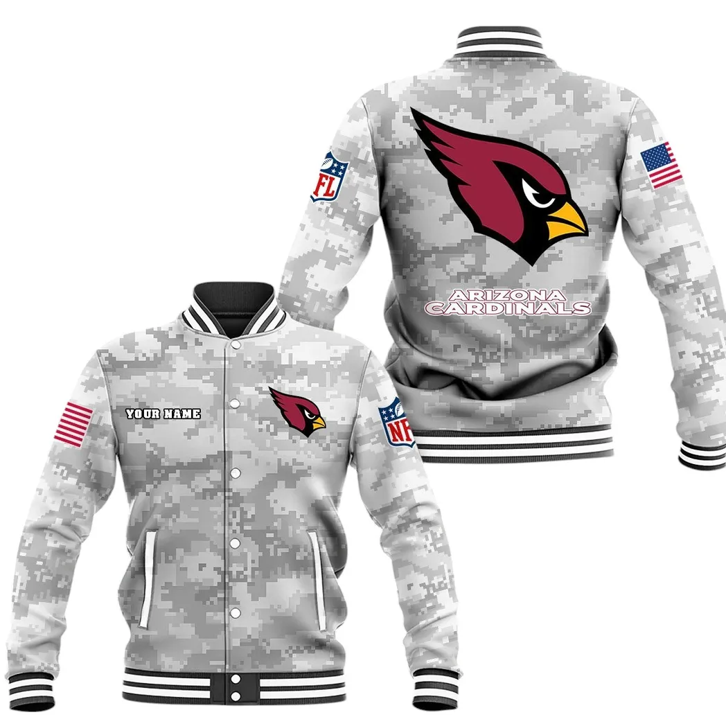 Skyline Squad Baseball Jacket, Everyday Baseball Fan Gear DNFL128 - White