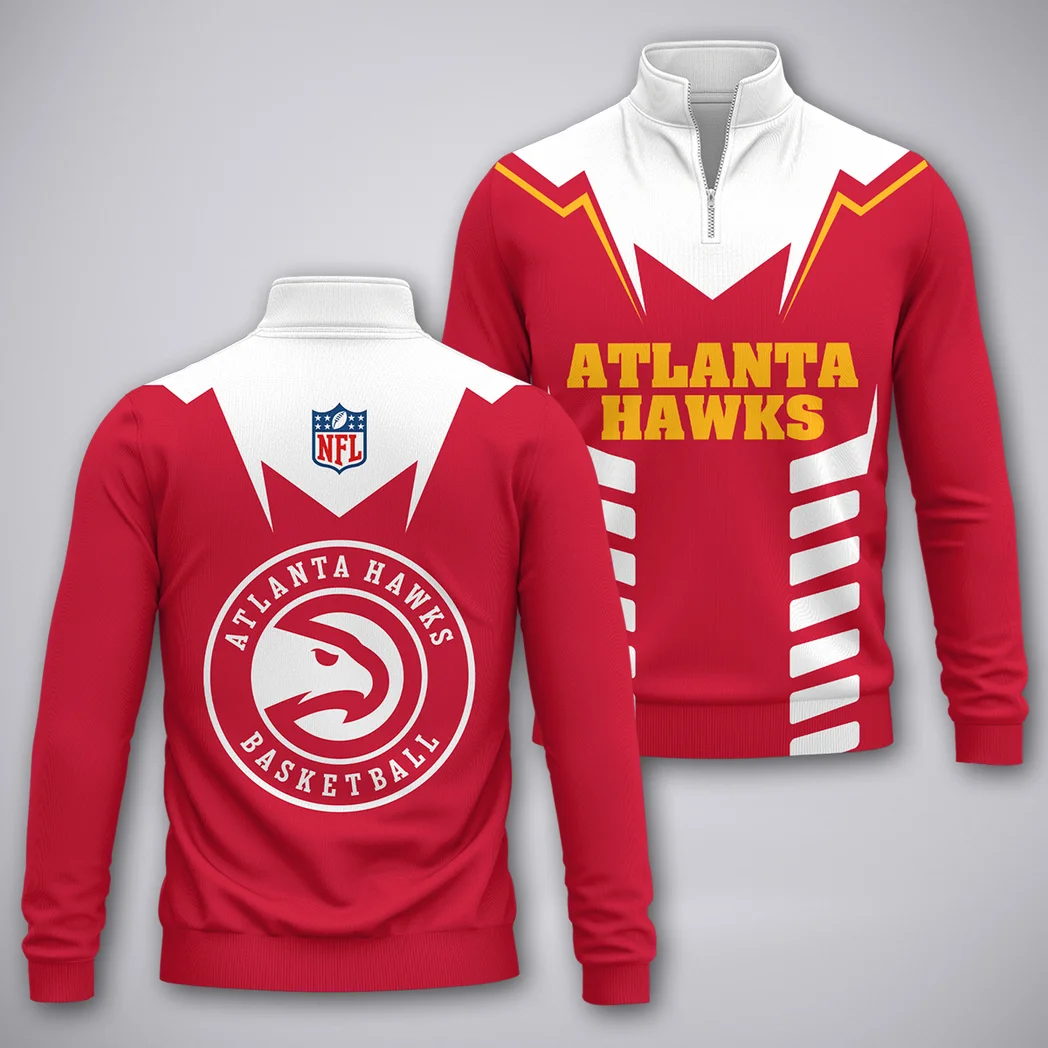 Slam Dunk Lifestyle Quarter-Zip Sweatshirt, Football Fan Quarter-Zip Fit HVN1272