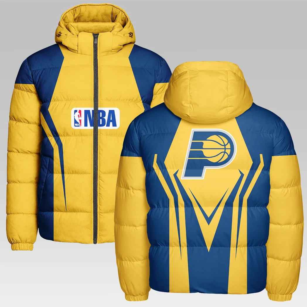 Slam Dunk Nation Hooded Cotton Jacket, Game Day Cold-Weather Gear HVN1274