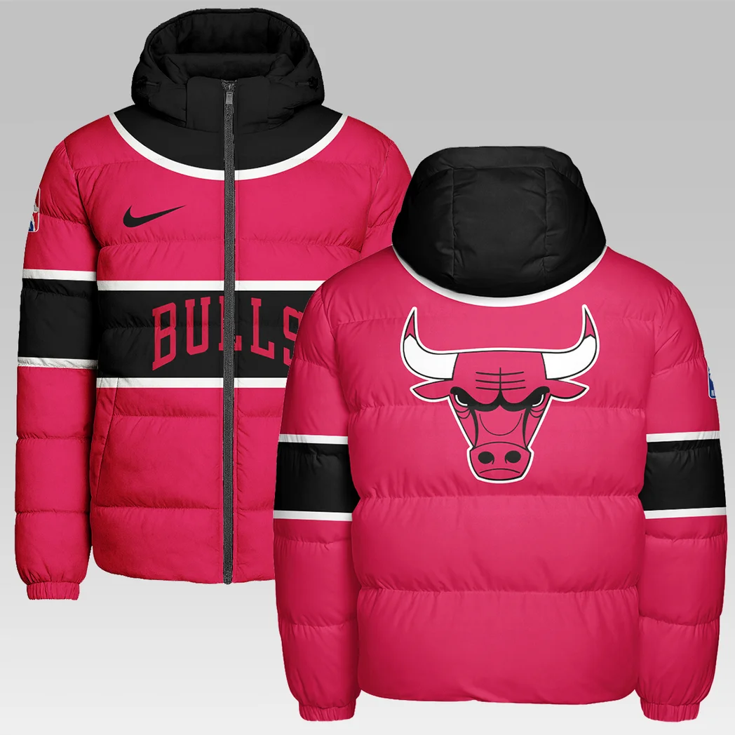 Slam Dunk Nation Hooded Cotton Jacket, Ultimate Warmth Fan Jacket HVN1275