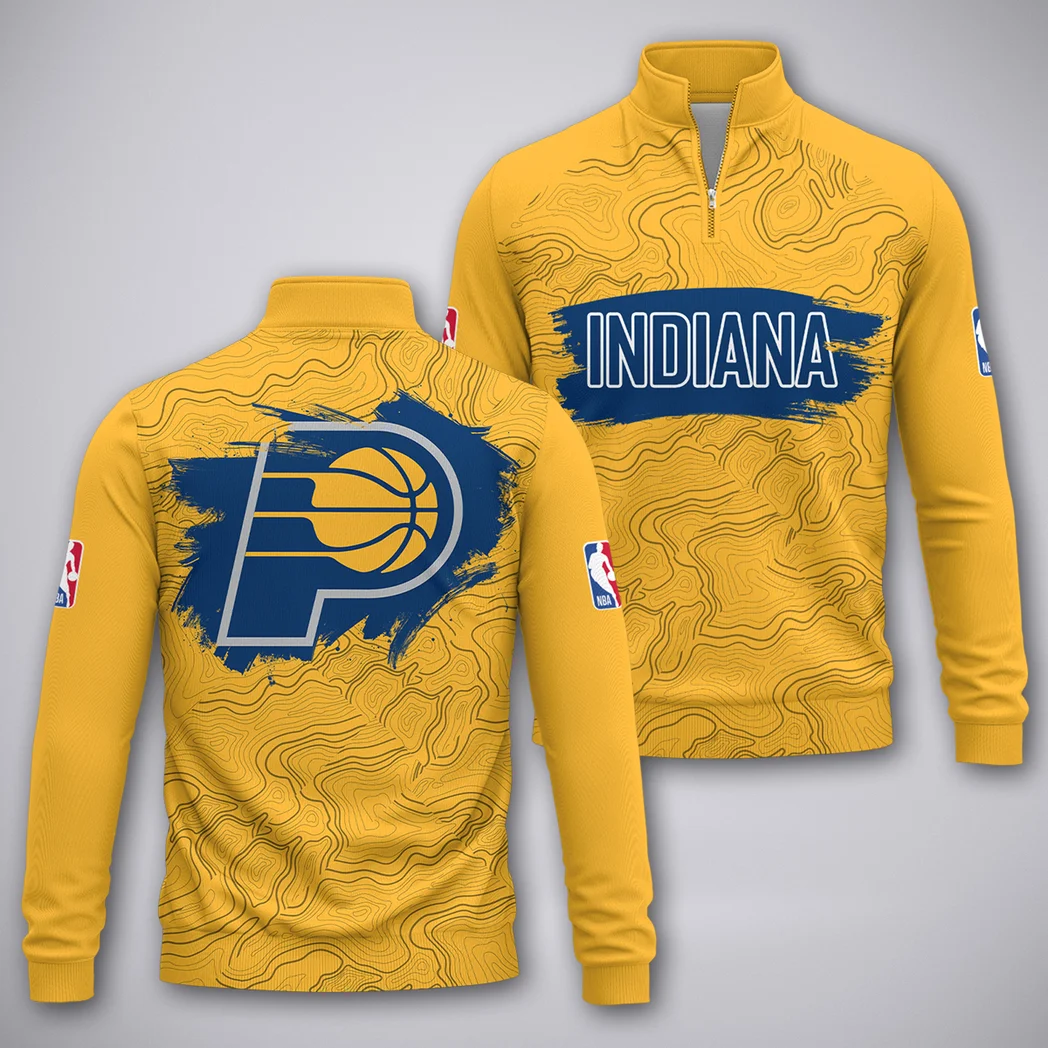 Slam Dunk Nation Quarter-Zip Sweatshirt, Streetwear Quarter-Zip for Fans HVN1276