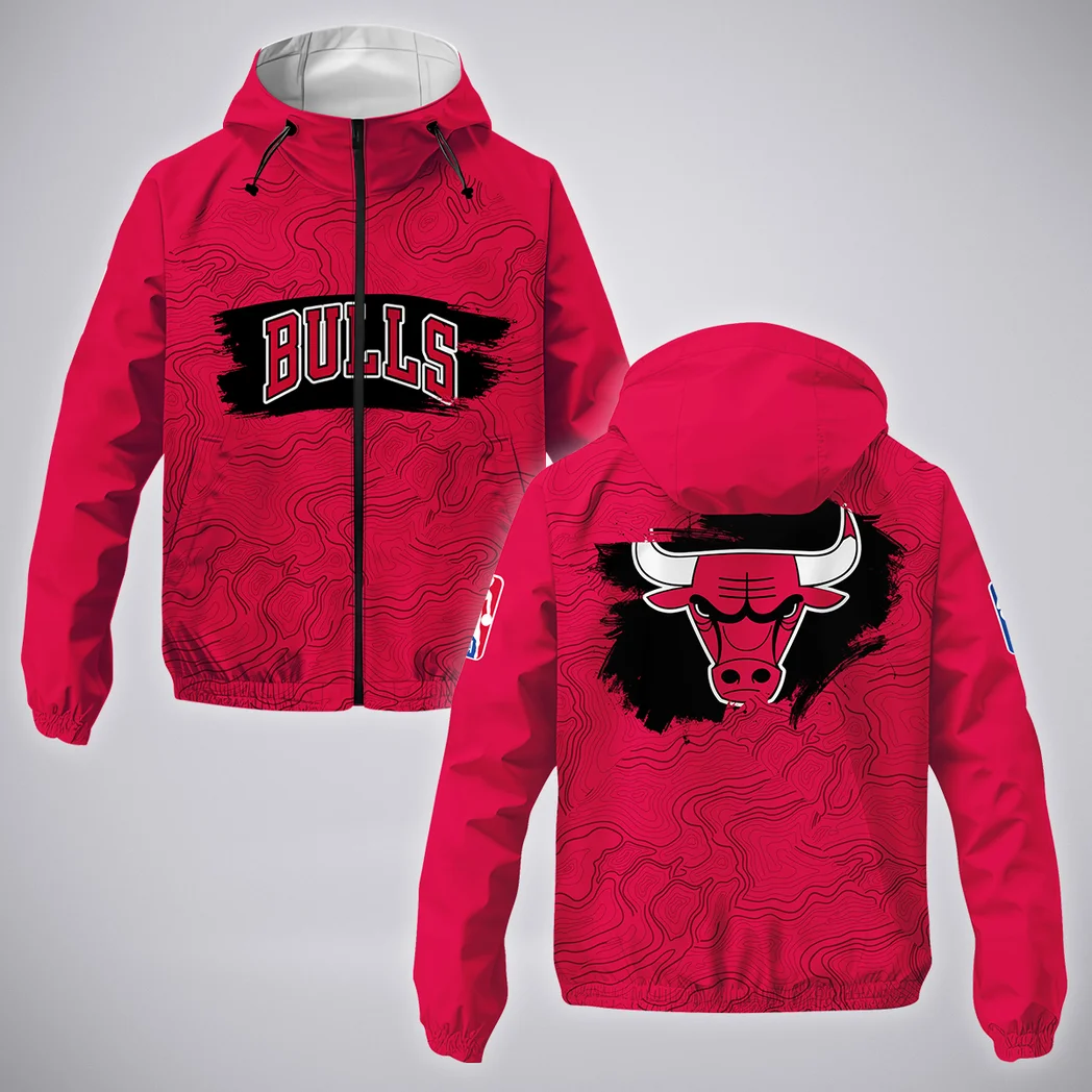 Slam Dunk Nation Windbreaker Jacket, Game Day Waterproof Jacket HVN1276