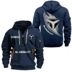 Urban Cruiser Hoodie Half Zipper, All Over Print Hoodie Gift For Urban Cruiser Enthusiasts CAR170 - Navy
