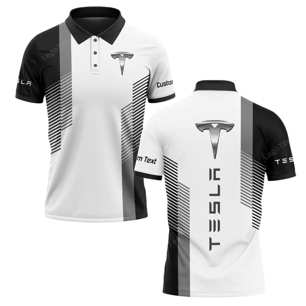 Smart EV Polo Shirt, Rugged Casual Polo For Car Enthusiasts CAR10703122573