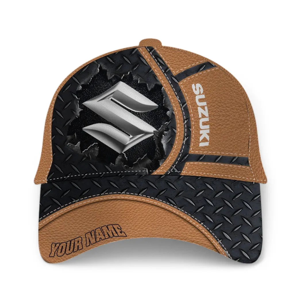 Speed Demon Classic Cap, Street Racing Baseball Cap For Auto Enthusiasts CAR490 - Brown