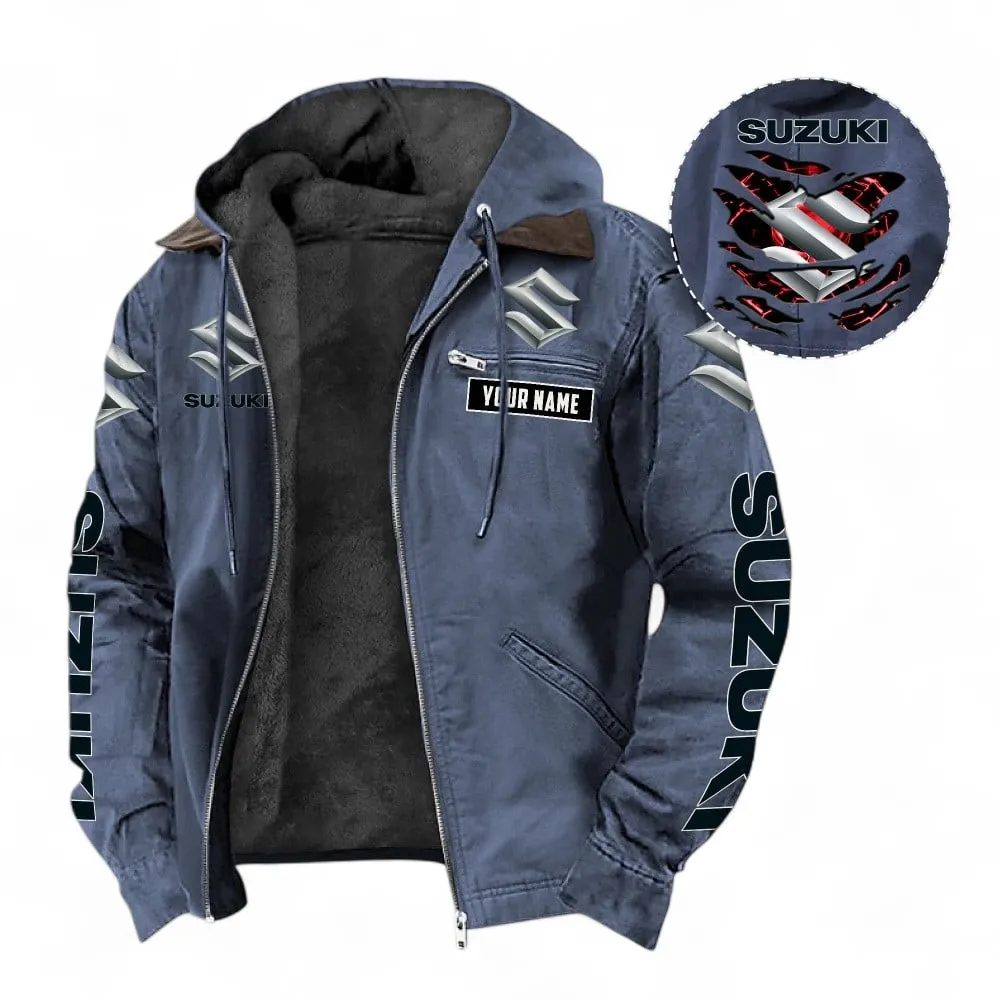 Speed Demon Hooded And Flannel Hoodie, Adventure-Ready Hoodie For Car Lovers CAR391 - Navy Blue