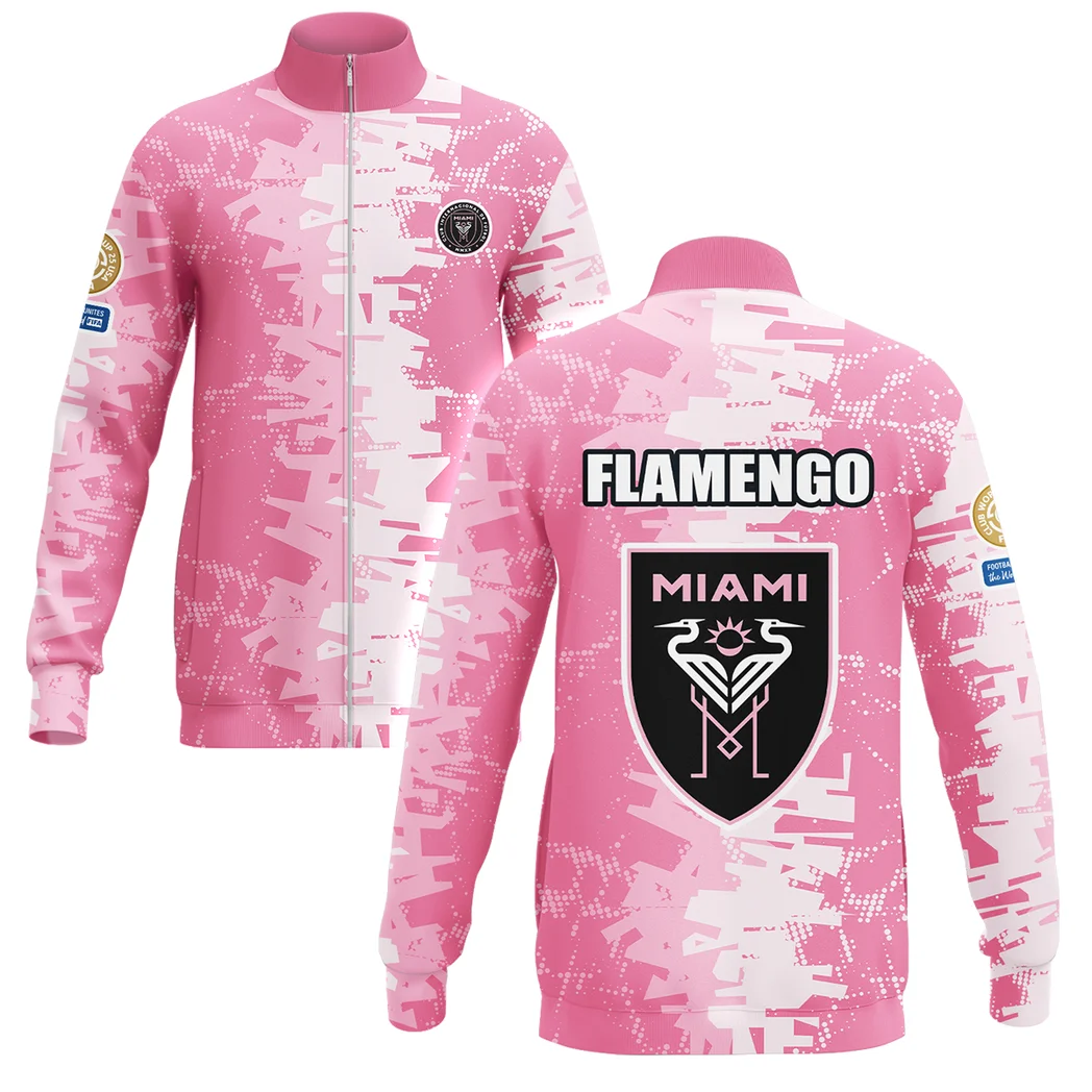 Spirit Beat Stand Collar Jacket, All-Day Comfort Fan Passion Jacket HVN1082IM