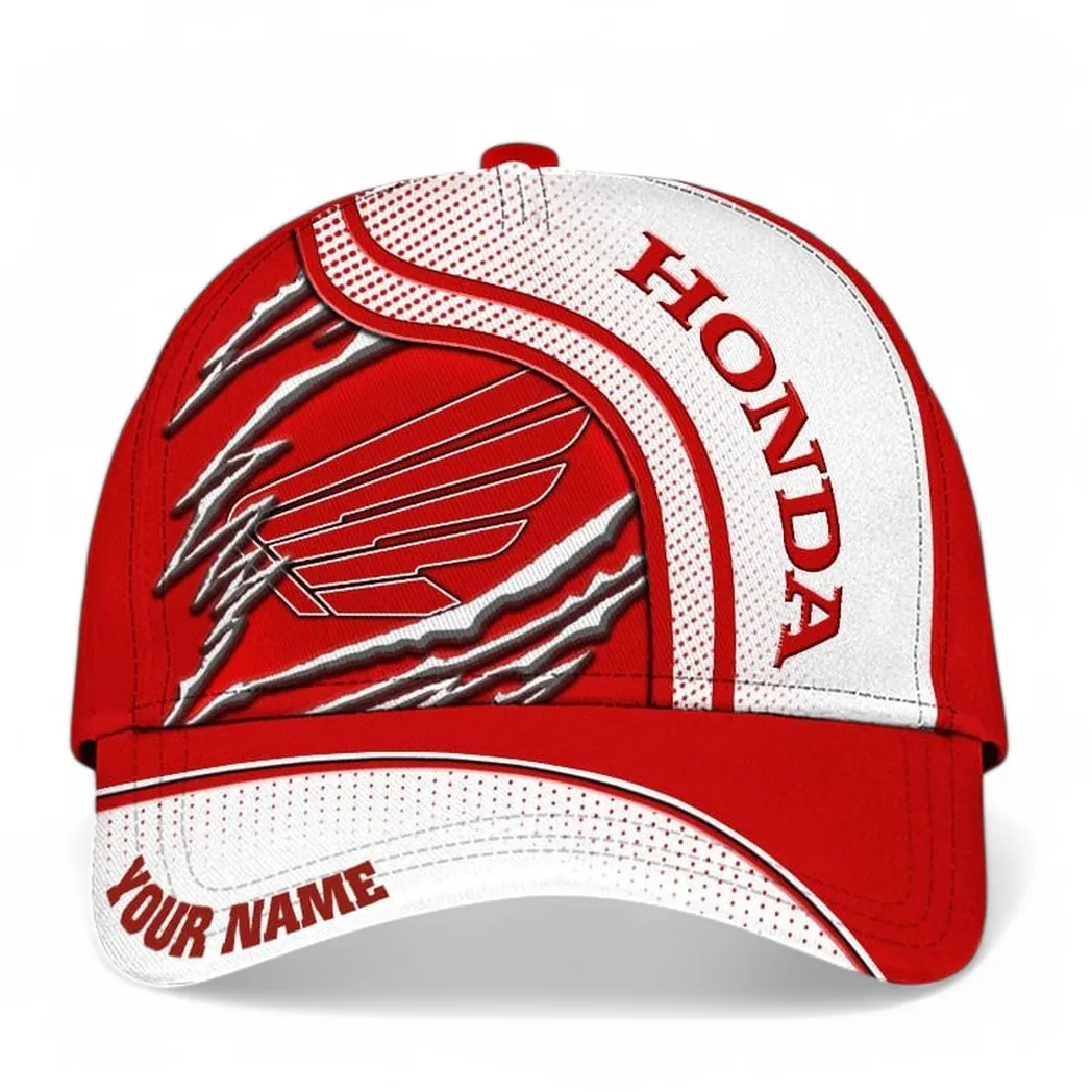 Sport Bike Classic Cap, Custom Rider Baseball Cap For Auto Enthusiasts CAR500 - White