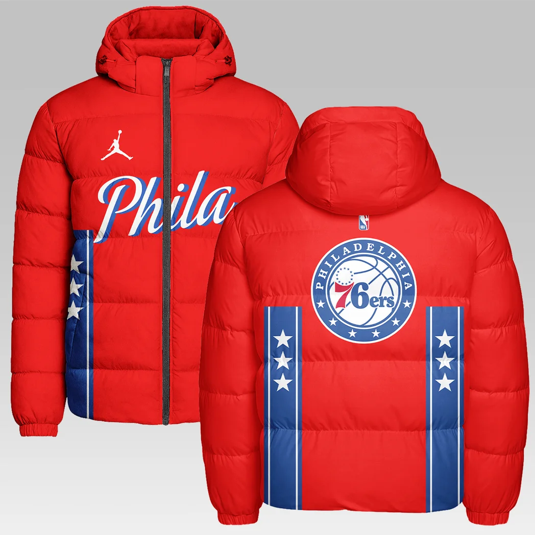 Sport Lifestyle Energy Hooded Cotton Jacket, Classic Cozy Supporter Jacket HVN1277