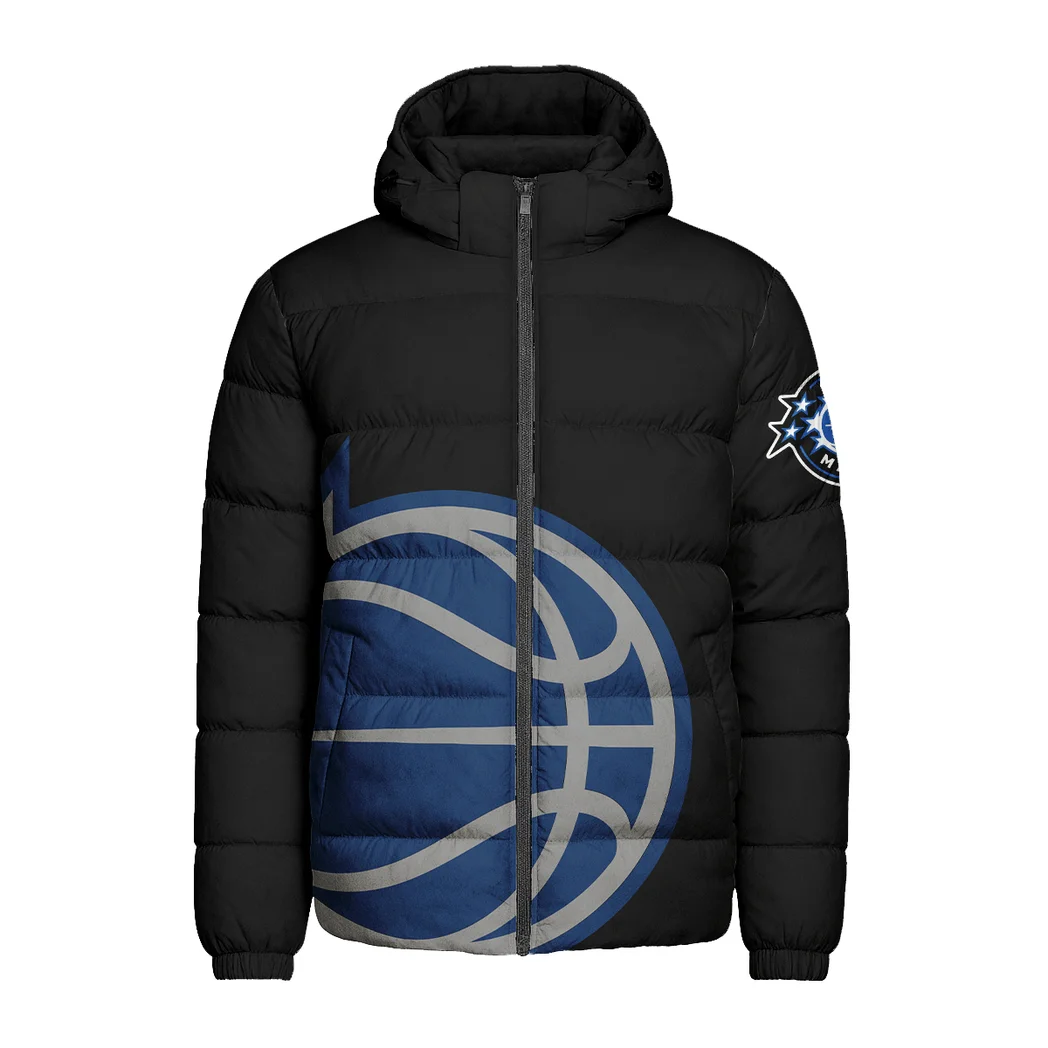 Sport Spirit Crew Hooded Cotton Jacket, Streetwear Style Fan Jacket HVN1278 - Image 2